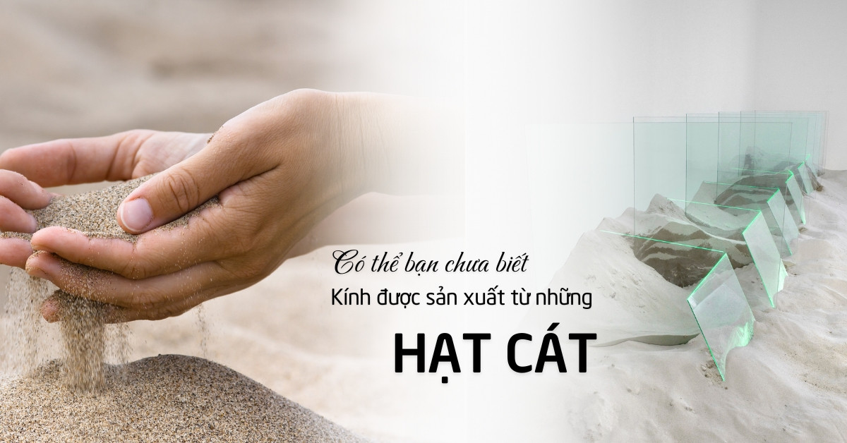 Kính được làm từ gì